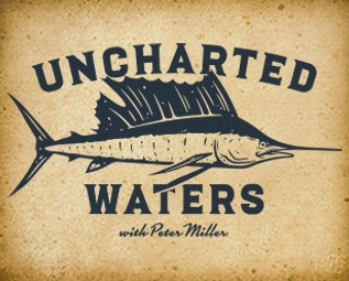 Uncharted Waters with Peter Miller logo